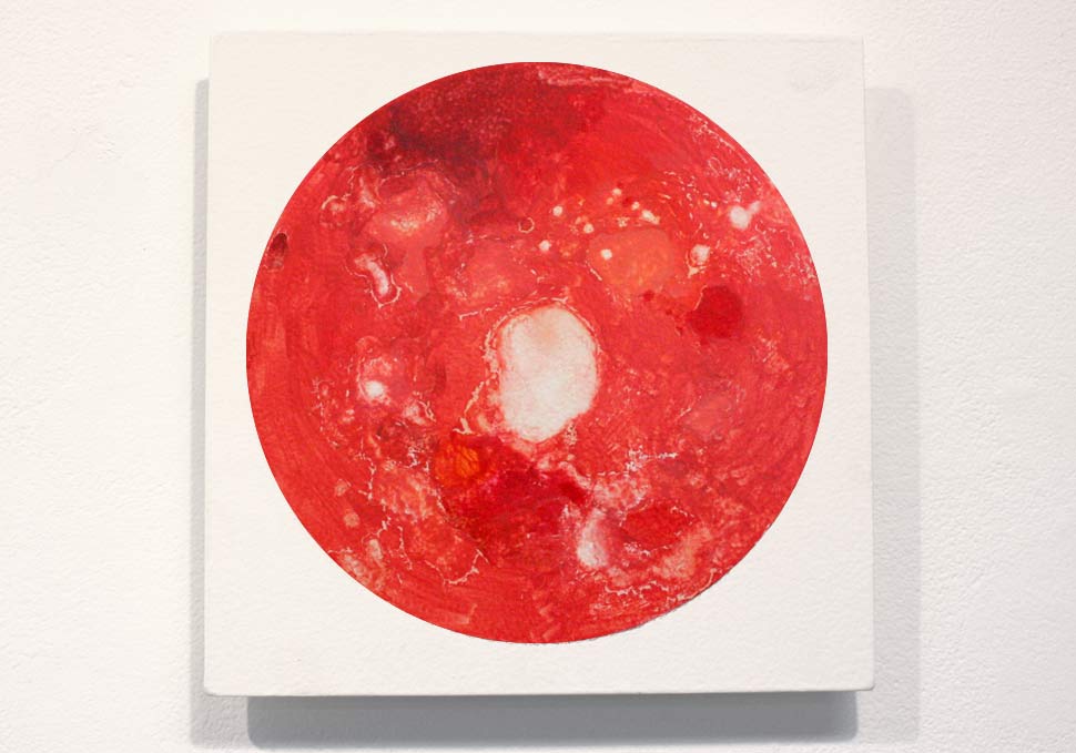 Art, abstract oil painting by Maya Walker