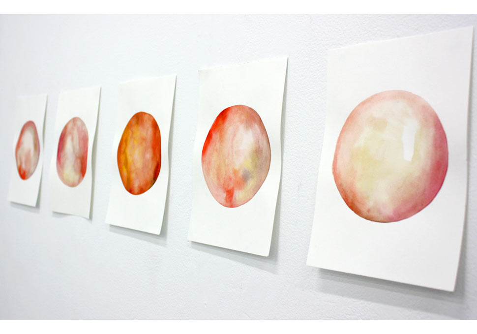 Art, watercolour study by Maya walker