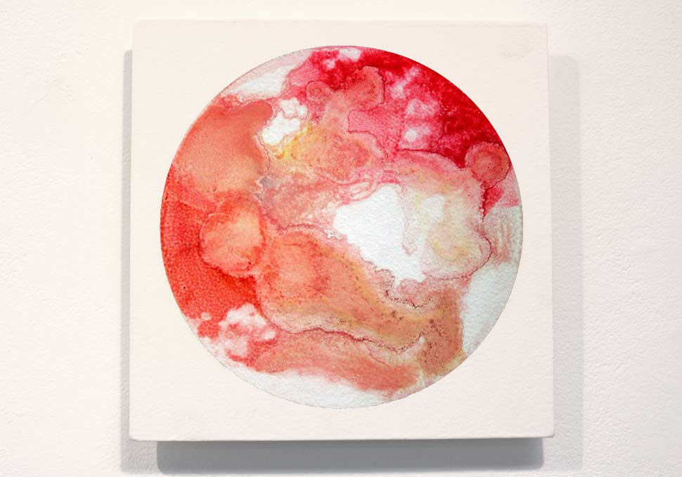 Art, abstract oil painting by Maya Walker