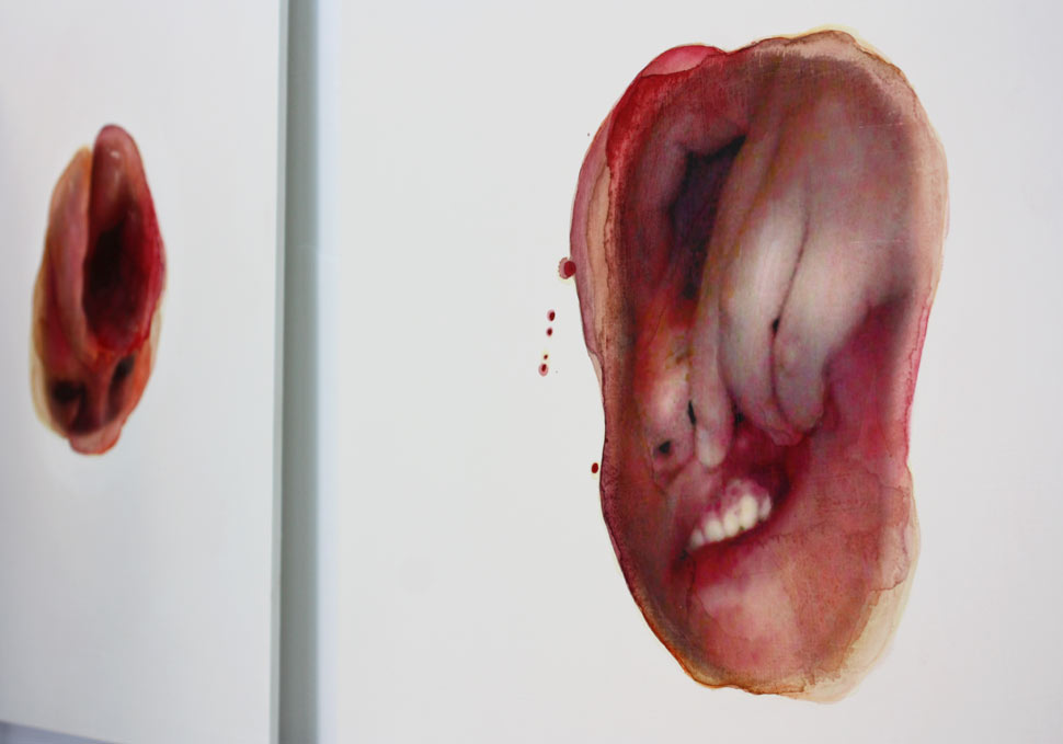 Art, abstract mixed media artwork by Maya Walker