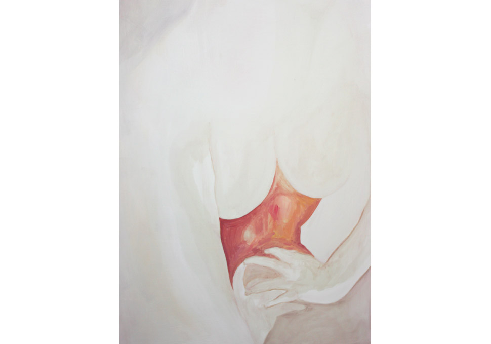 Art, abstract oil painting by Maya Walker