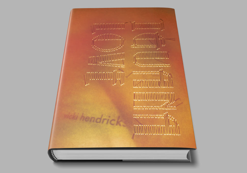 Graphic design, Iguana Love book cover artwork by Maya Walker