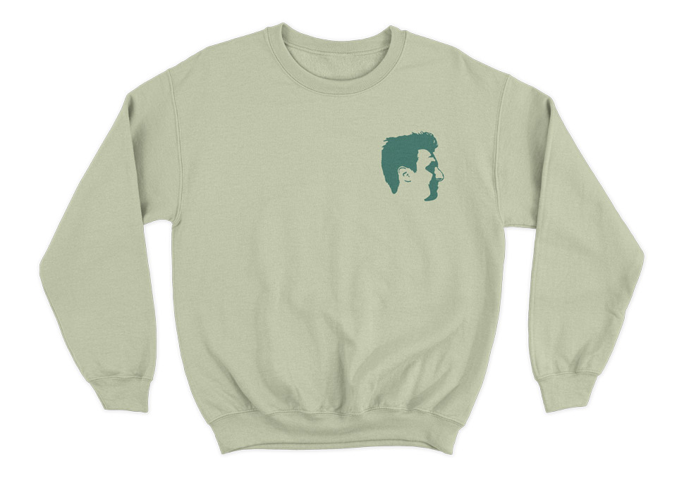 Graphic design, Custom portrait on t-shirt by Maya Walker